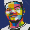 Joelinton Pop Art Diamond Painting