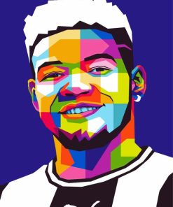 Joelinton Pop Art Diamond Painting