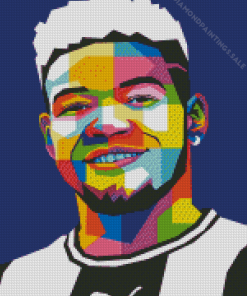 Joelinton Pop Art Diamond Painting