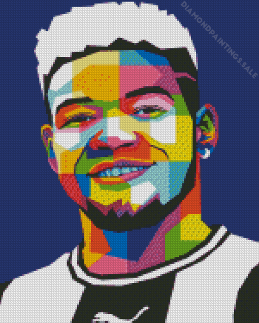 Joelinton Pop Art Diamond Painting