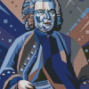 Johann Bach Illustration Diamond Painting