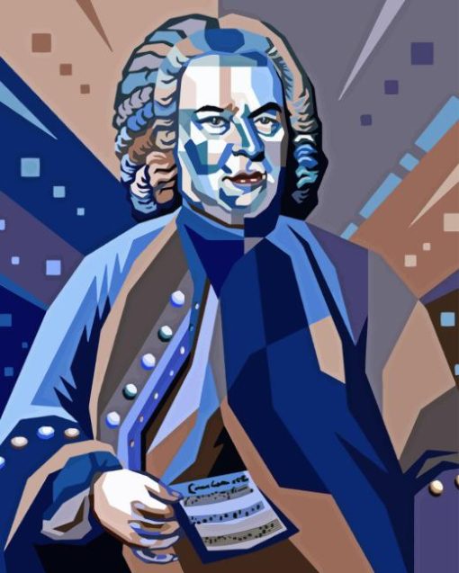 Johann Bach Illustration Diamond Painting