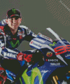 Jorge Lorenzo Diamond Painting