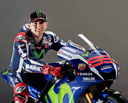 Jorge Lorenzo Diamond Painting