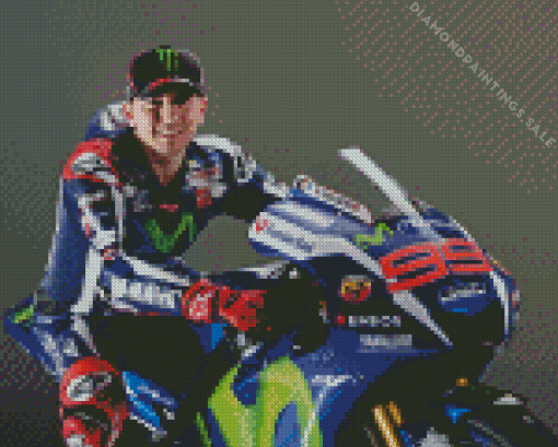 Jorge Lorenzo Diamond Painting