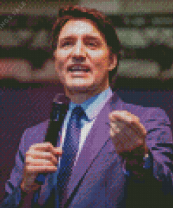 Justin Trudeau Diamond Painting