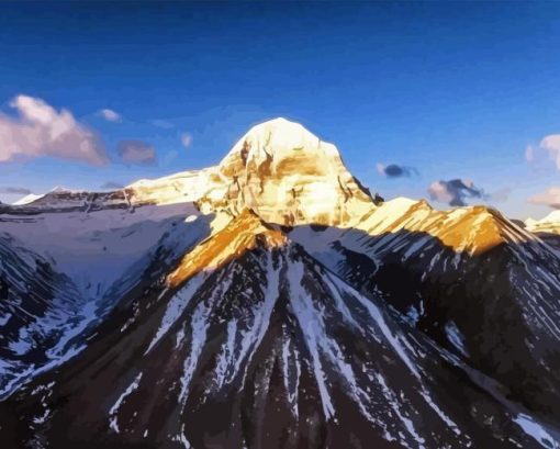 Kailash Mansarovar Diamond Painting