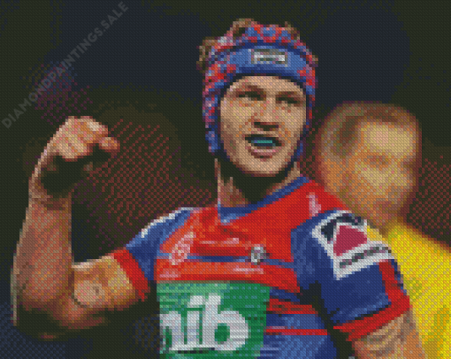 Kalyn Ponga Newcastle Knights Diamond Painting