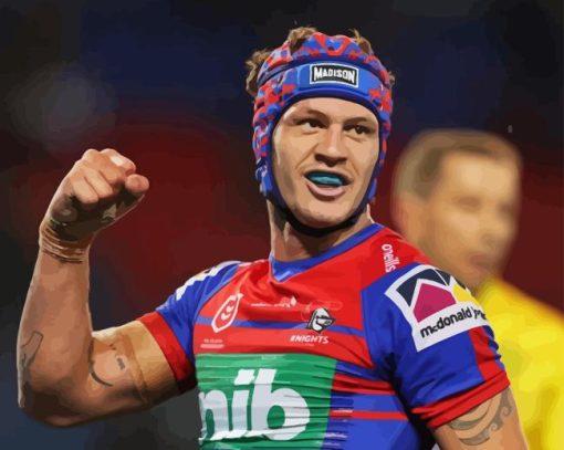 Kalyn Ponga Newcastle Knights Diamond Painting