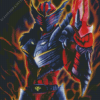 Kamen Rider Ryuki Diamond Painting