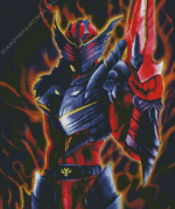 Kamen Rider Ryuki Diamond Painting