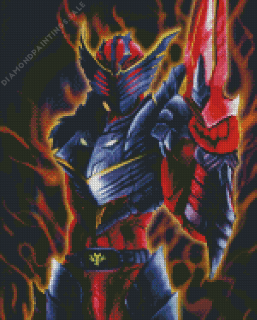 Kamen Rider Ryuki Diamond Painting