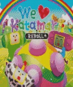 Katamari Game Diamond Painting