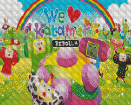 Katamari Game Diamond Painting