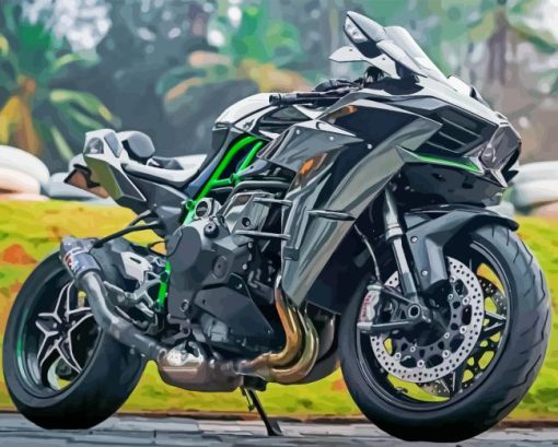 Kawasaki H2r Diamond Painting