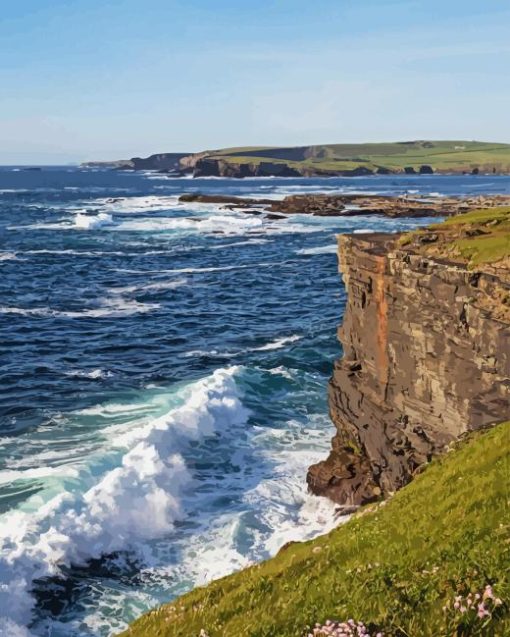 Kilkee Shore Diamond Painting