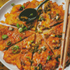 Korean Pancake Kimchi Jeon Diamond Painting