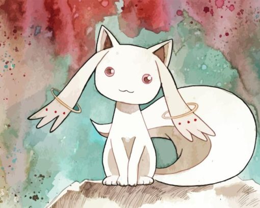 Kyubey Pokemon Diamond Painting