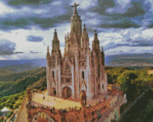 La Sagrada Familia Basilica Diamond Painting