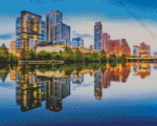 Lady Bird Lake Diamond Painting