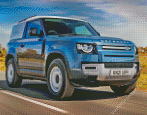 Land Rover Defender 90 Diamond Painting