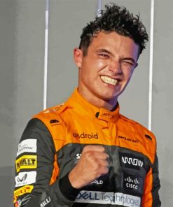 Lando Norris Diamond Painting