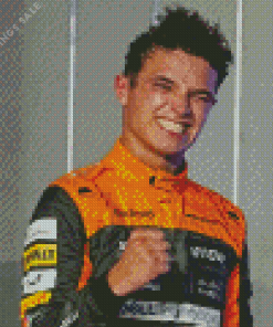 Lando Norris Diamond Painting