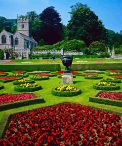 Lanhydrock Gardens England Diamond Painting