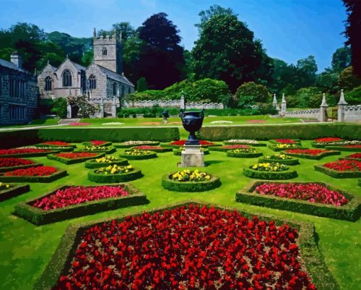 Lanhydrock Gardens England Diamond Painting