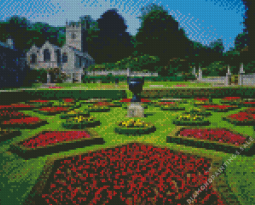 Lanhydrock Gardens England Diamond Painting