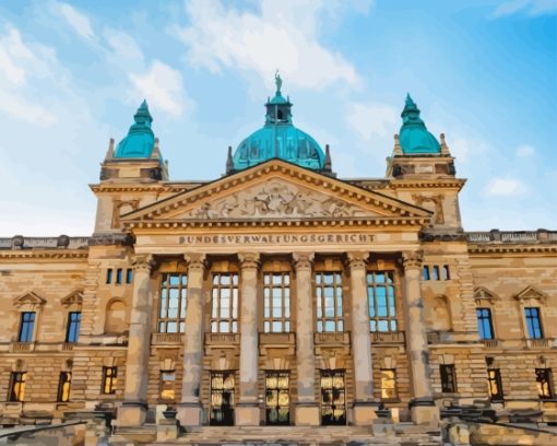 Leipzig Administrative Court Diamond Painting