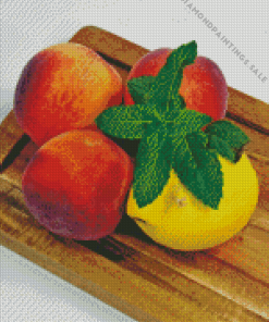 Lemon And Peach Diamond Painting