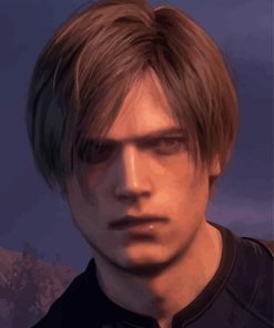 Leon Kennedy From Resident Evil Diamond Painting