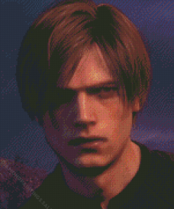 Leon Kennedy From Resident Evil Diamond Painting