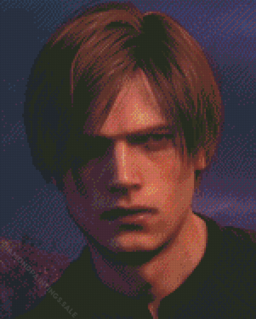 Leon Kennedy From Resident Evil Diamond Painting