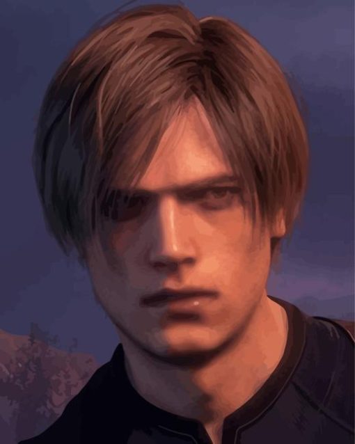 Leon Kennedy From Resident Evil Diamond Painting