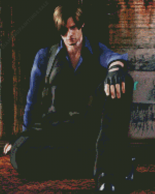 Leon S Kennedy Resident Evil Diamond Painting