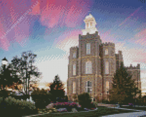 Logan Temple Diamond Painting