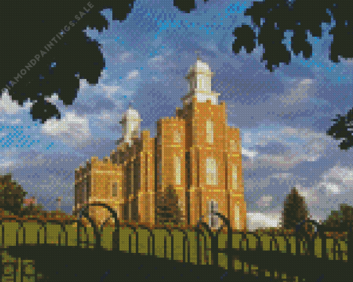 Logan Temple Diamond Painting