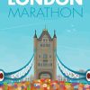 London Marathon Poster Diamond Painting