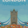 London Marathon Poster Diamond Painting