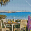 Lunch Table With Scilly View Diamond Painting