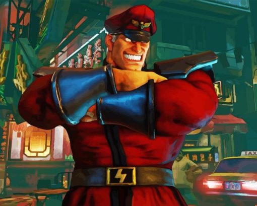 M Bison Vega Diamond By Numbers