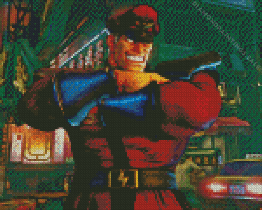 M Bison Vega Diamond By Numbers