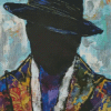 Man With Hat Art Diamond Painting