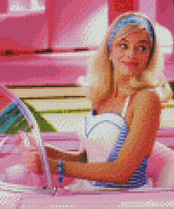 Margot Robbie Barbie Diamond Painting