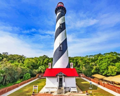 Maritime Museum Lighthouse Diamond Painting