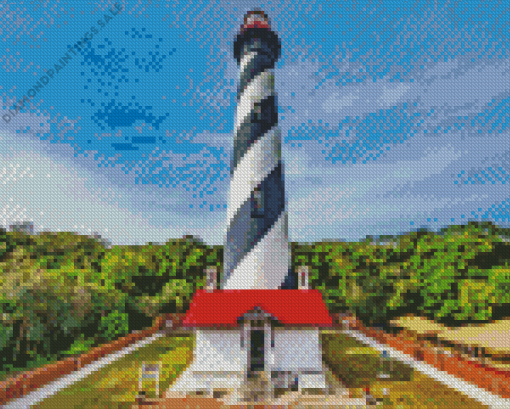 Maritime Museum Lighthouse Diamond Painting