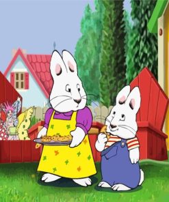 Max And Ruby Eating Diamond Painting