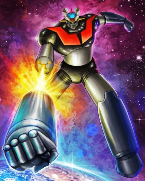 Mazinger Z Diamond Painting